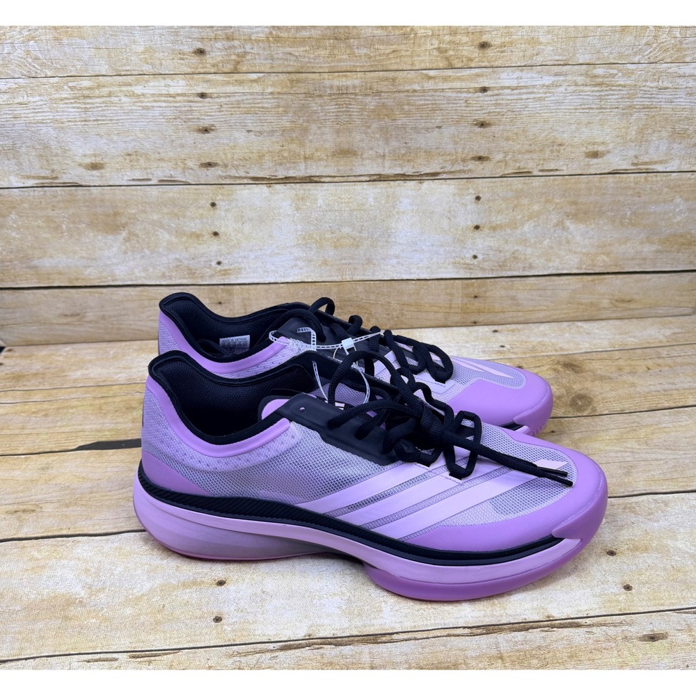Adidas Adizero Select 3.0 Mens Basketball Shoes Purple Black ID8353 Size 13